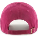 shapka-izvita-chervena-reguliruema-clean-up-galaxy-na-new-york-yankees-mlb-ot-47-brand