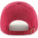 shapka-izvita-chervena-reguliruema-clean-up-na-new-york-yankees-mlb-ot-47-brand