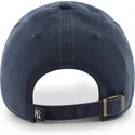 shapka-izvita-tmnosin-reguliruem-clean-up-na-new-york-yankees-mlb-ot-47-brand