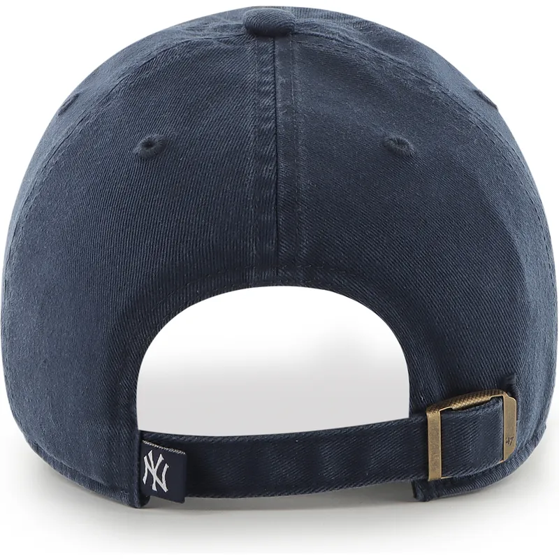 shapka-izvita-tmnosin-reguliruem-clean-up-na-new-york-yankees-mlb-ot-47-brand