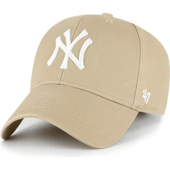Casquette courbée khaki ajustable MVP Legend New York Yankees MLB 47 Brand