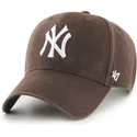 shapka-izvita-kafyav-reguliruema-mvp-legend-na-new-york-yankees-mlb-ot-47-brand