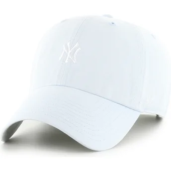 Gorra curva azul claro ajustable Clean Up Base Runner de New York Yankees MLB de 47 Brand