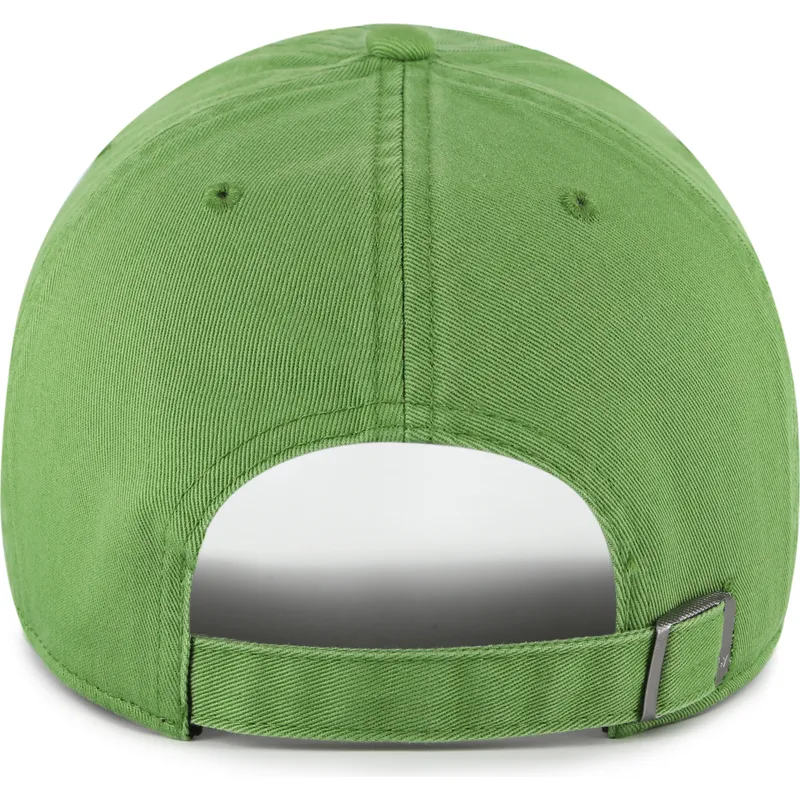 47-brand-curved-brim-clean-up-base-runner-fatigue-green-new-york-yankees-mlb-green-adjustable-cap
