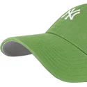 gron-justerbar-curved-kasket-clean-up-base-runner-fatigue-green-fra-new-york-yankees-mlb-fra-47-brand