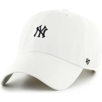 Шапка извита бежов регулируем Clean Up Base Runner на New York Yankees MLB от 47 Brand