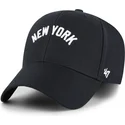 shapka-izvita-tmnosin-reguliruema-mvp-ballpark-script-shot-na-new-york-yankees-mlb-ot-47-brand