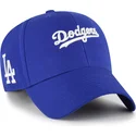 blaue-verstellbare-gebogene-kappe-mvp-ballpark-script-shot-der-los-angeles-dodgers-mlb-von-47-brand