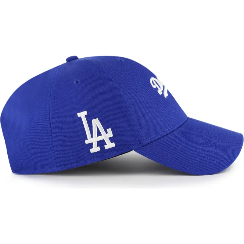 shapka-izvita-sinya-reguliruema-mvp-ballpark-script-shot-na-los-angeles-dodgers-mlb-ot-47-brand shapka-izvita-sinya-reguliruema-mvp-ballpark-script-shot-na-los-angeles-dodgers-mlb-ot-47-brand