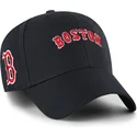 morkebla-justerbar-kurvet-kasket-mvp-ballpark-script-shot-fra-boston-red-sox-mlb-fra-47-brand