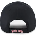 morkebla-justerbar-kurvet-kasket-mvp-ballpark-script-shot-fra-boston-red-sox-mlb-fra-47-brand