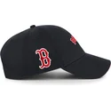 morkebla-justerbar-kurvet-kasket-mvp-ballpark-script-shot-fra-boston-red-sox-mlb-fra-47-brand