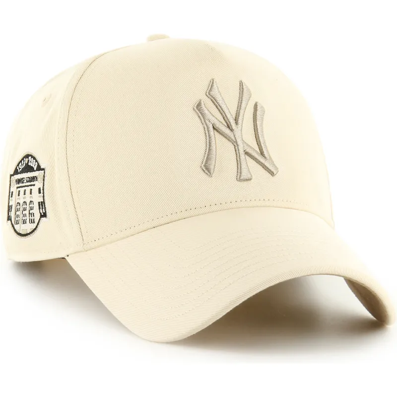 47-brand-izvita-periferiya-mvp-dt-sure-shot-two-tone-cotton-new-york-yankees-mlb-bezhova-shapka-s-kopche-snapback-s-bezhovo-logo