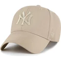 shapka-izvita-kaki-snapbek-mvp-na-new-york-yankees-mlb-ot-47-brand