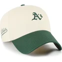 shapka-izvita-bezhov-reguliruem-clean-up-base-runner-sure-shot-two-tone-na-mlb-ot-47-brand