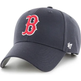 Marineblaue verstellbare gebogene MVP-Kappe der Boston Red Sox MLB von 47 Brand