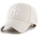47-brand-curved-brim-mvp-bone-new-york-yankees-mlb-beige-snapback-cap