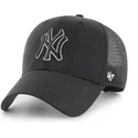 shapka-izvita-traker-cherna-snapbek-outline-mvp-branson-na-new-york-yankees-mlb-ot-47-brand