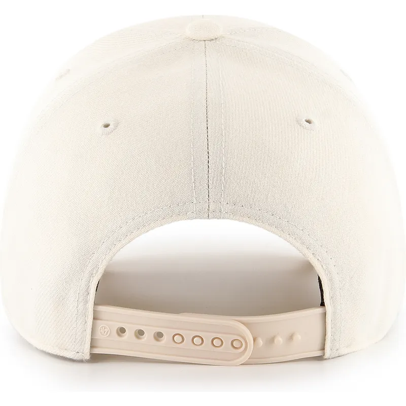 shapka-izvita-bezhov-snapbek-mvp-natural-na-new-york-yankees-mlb-ot-47-brand