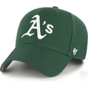 47-brand-curved-brim-mvp-oakland-athletics-mlb-green-adjustable-cap