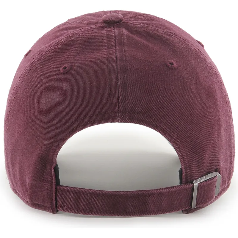 47-brand-curved-brim-clean-up-base-runner-los-angeles-dodgers-mlb-maroon-adjustable-cap