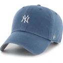 shapka-izvita-sinya-reguliruem-clean-up-base-runner-na-new-york-yankees-mlb-ot-47-brand