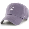 shapka-izvita-violetka-reguliruem-clean-up-base-runner-iris-na-new-york-yankees-mlb-ot-47-brand