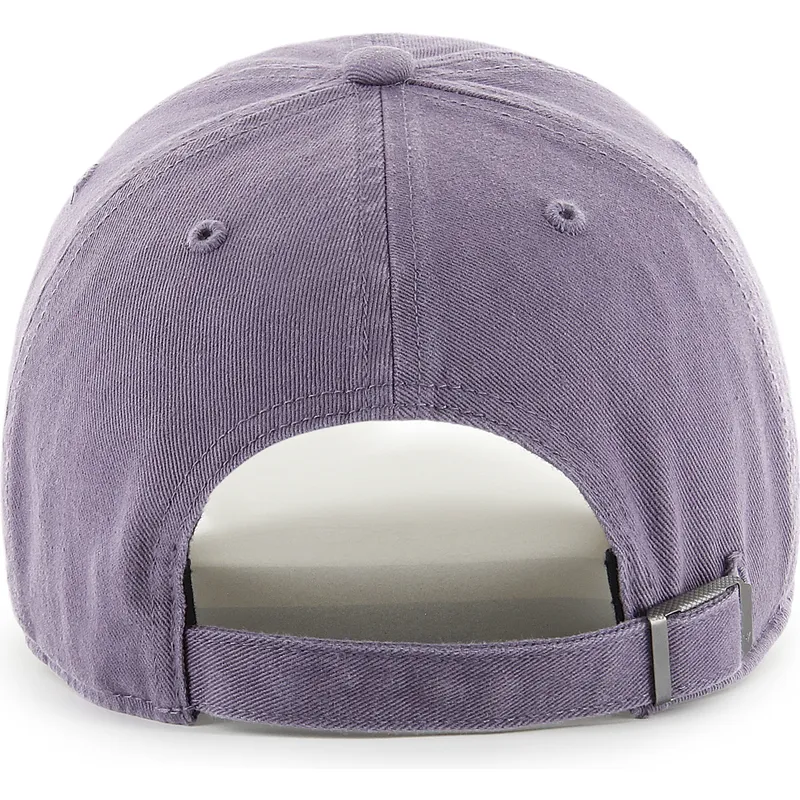 shapka-izvita-violetka-reguliruema-clean-up-base-runner-iris-na-new-york-yankees-mlb-ot-47-brand