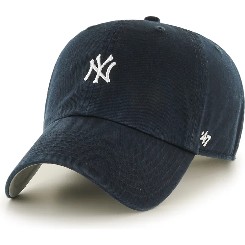 shapka-izvita-tmnosin-reguliruema-clean-up-base-runner-mini-na-new-york-yankees-mlb-ot-47-brand