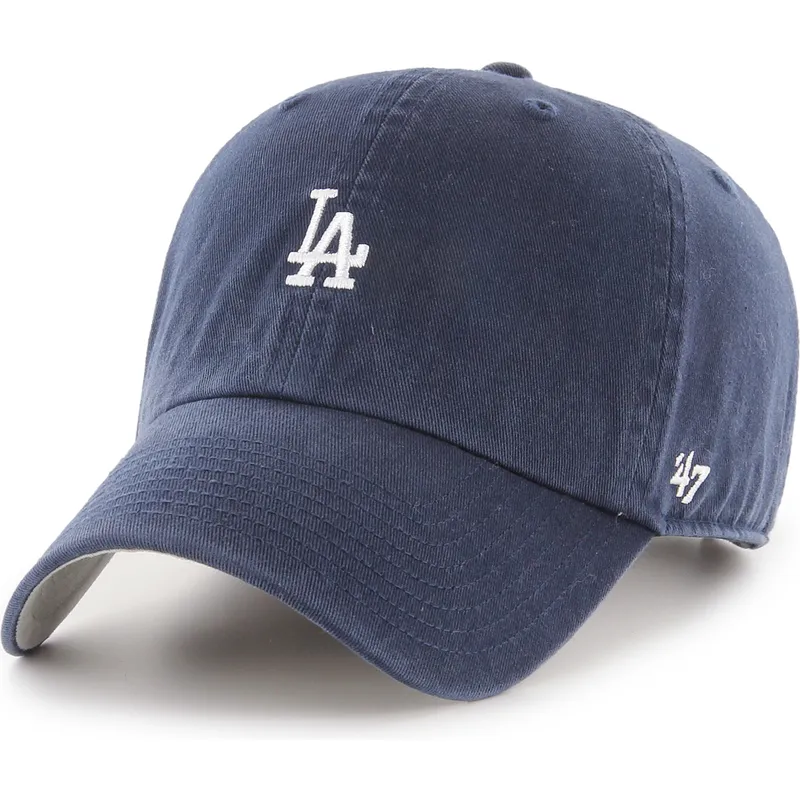 shapka-izvita-tmnosin-reguliruem-clean-up-base-runner-na-los-angeles-dodgers-mlb-ot-47-brand