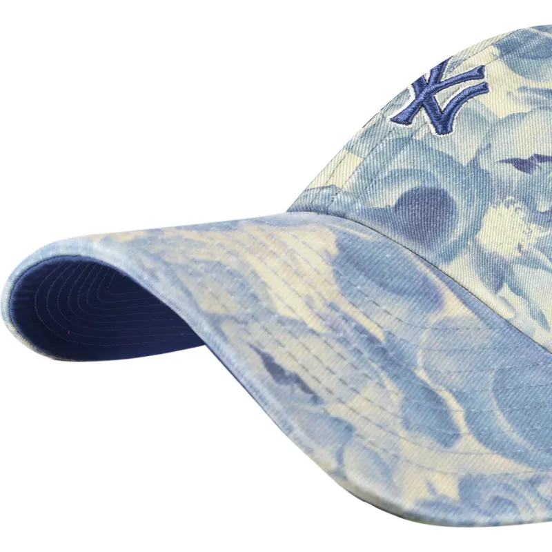 shapka-izvita-sinya-reguliruema-clean-up-gardenia-na-new-york-yankees-mlb-ot-47-brand