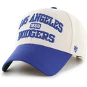 shapka-izvita-bezhov-reguliruema-mvp-broke-line-na-los-angeles-dodgers-mlb-ot-47-brand