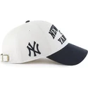 shapka-izvita-bezhov-reguliruema-mvp-broke-line-na-new-york-yankees-mlb-ot-47-brand