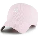 shapka-izvita-roza-reguliruem-clean-up-cord-base-runner-na-new-york-yankees-mlb-ot-47-brand