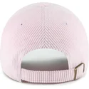 47-brand-shapka-s-izvita-kozirka-clean-up-cord-base-runner-new-york-yankees-mlb-rozova-reguliruema
