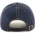 47-brand-curved-brim-mvp-dt-contrast-stitch-new-york-yankees-mlb-navy-blue-and-brown-adjustable-cap