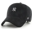 shapka-izvita-cherna-reguliruem-clean-up-cord-base-runner-na-new-york-yankees-mlb-ot-47-brand
