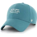 shapka-izvita-sinya-snapbek-mvp-contemporary-cyan-na-new-york-yankees-mlb-ot-47-brand