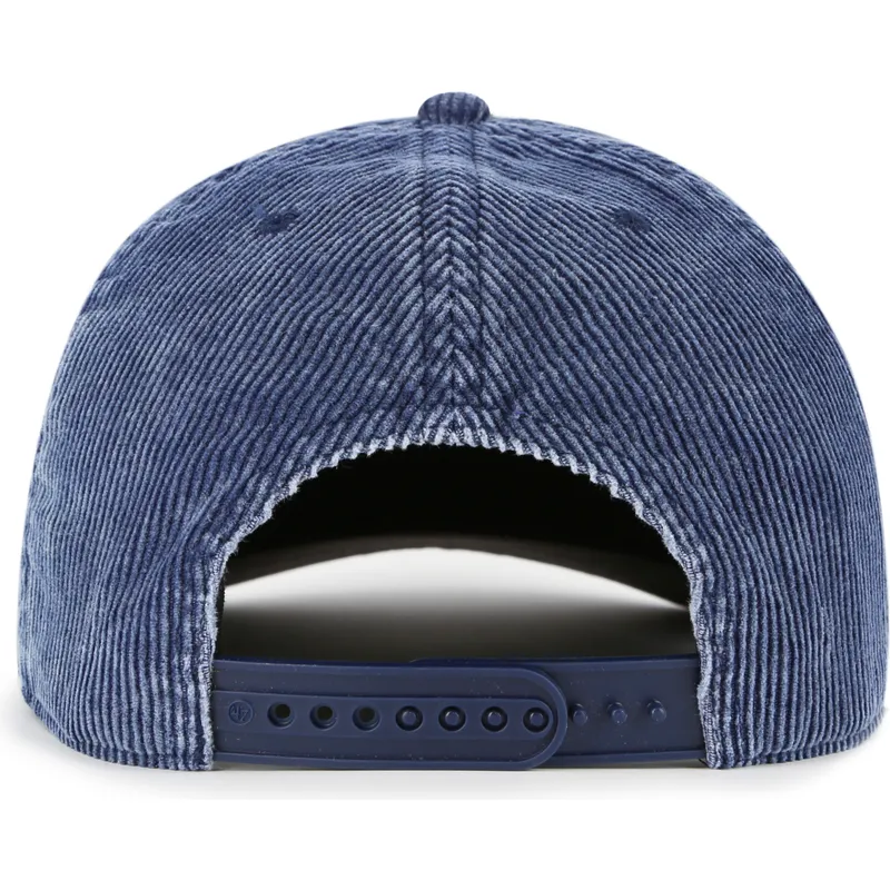 marineblaue-gebogene-snapback-kappe-hitch-reclaim-rusted-der-new-york-yankees-mlb-von-47-brand