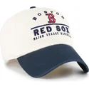 shapka-izvita-bezhov-reguliruem-clean-up-windham-na-boston-red-sox-mlb-ot-47-brand