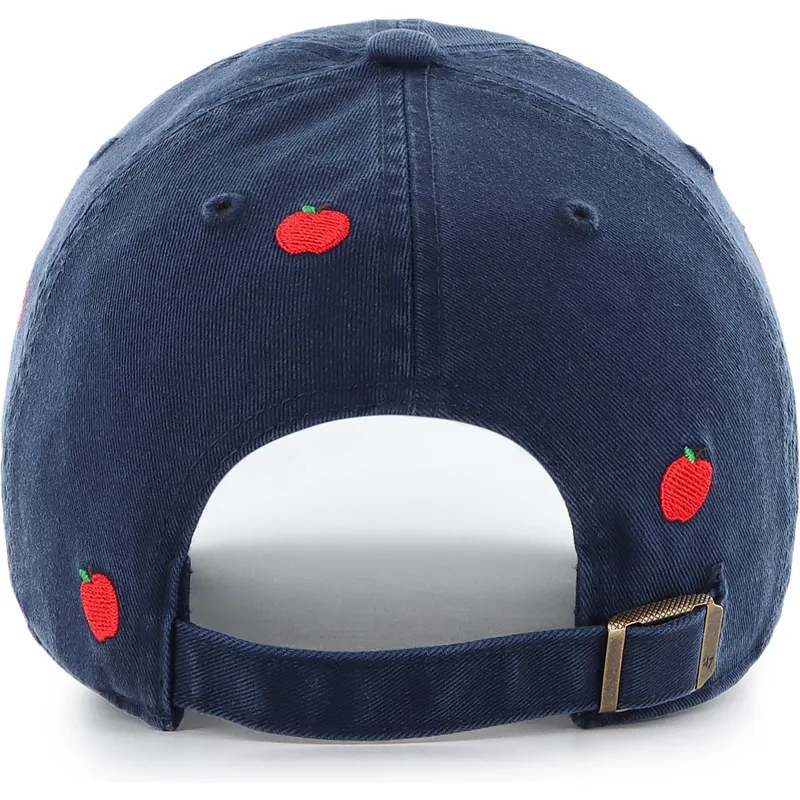 shapka-izvita-tmnosin-reguliruem-clean-up-scatter-apple-na-new-york-yankees-mlb-ot-47-brand