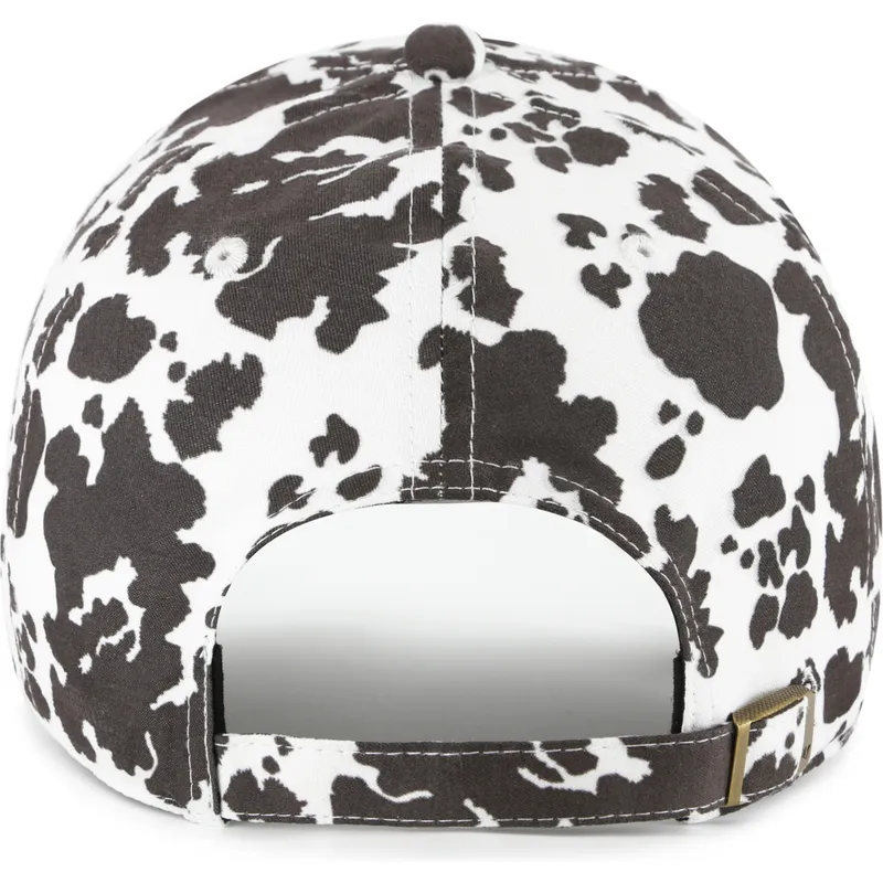 hvid-justerbar-buet-kasket-clean-up-bessie-fra-new-york-yankees-mlb-fra-47-brand