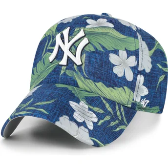 Шапка извита тъмносин регулируем Clean Up Beach Side на New York Yankees MLB от 47 Brand
