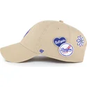 shapka-izvita-kaki-reguliruema-clean-up-badges-na-los-angeles-dodgers-mlb-ot-47-brand