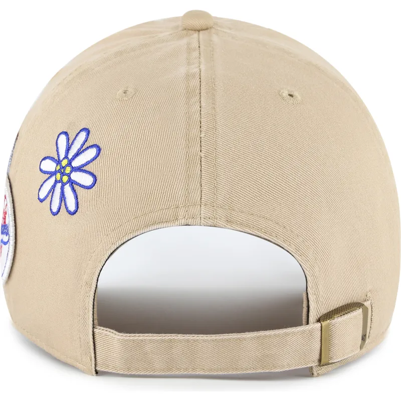 shapka-izvita-kaki-reguliruem-clean-up-badges-na-los-angeles-dodgers-mlb-ot-47-brand