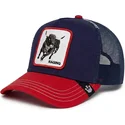 gorra-trucker-azul-marino-y-roja-toro-raging-bull-fab-farm-de-goorin-bros