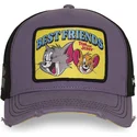 violet-trucker-kasket-tom-og-jerry-taj8-besb-looney-tunes-fra-capslab
