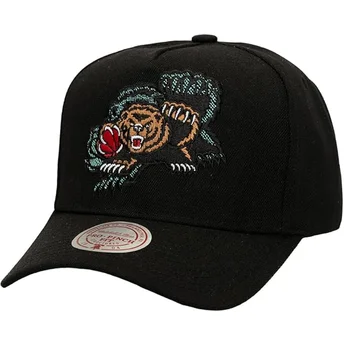 Шапка извита черна снапбек Tilted Pro на Vancouver Grizzlies NBA от Mitchell & Ness