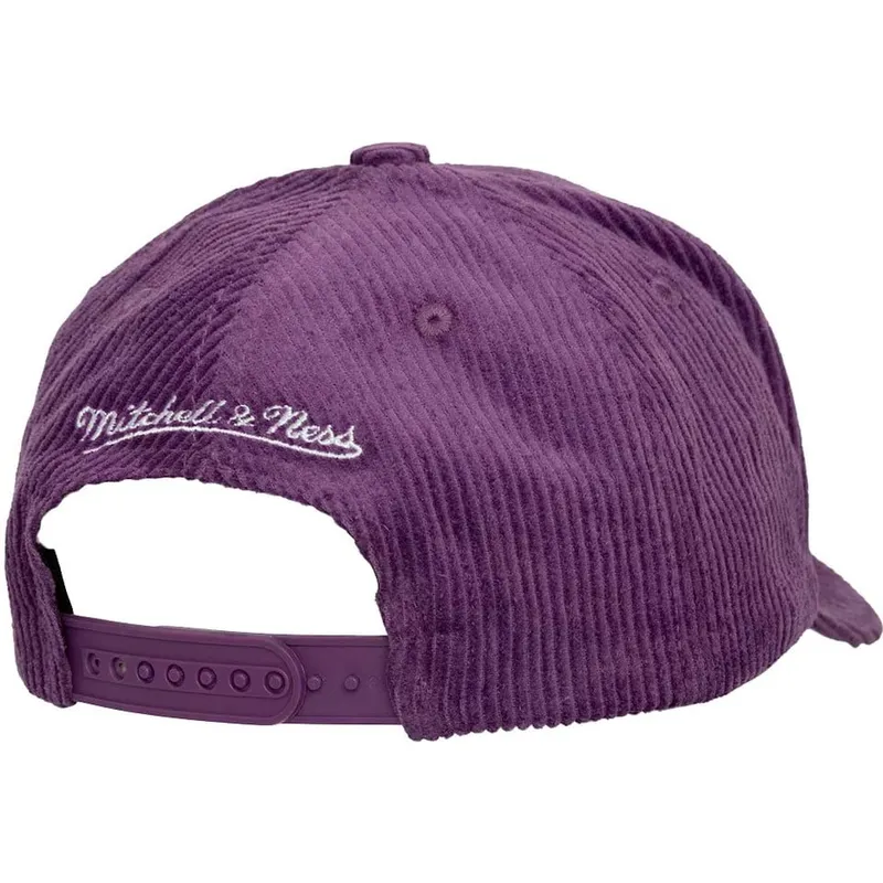 violet-buet-snapback-kasket-arch-stamp-pro-fra-los-angeles-lakers-nba-fra-mitchell-ness