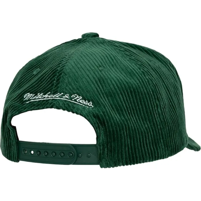 shapka-izvita-zelena-snapbek-arch-stamp-pro-na-anaheim-ducks-nhl-ot-mitchell-ness